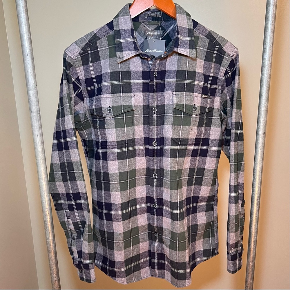 NWT - Eddie Bauer - Men’s Medium Flannel
